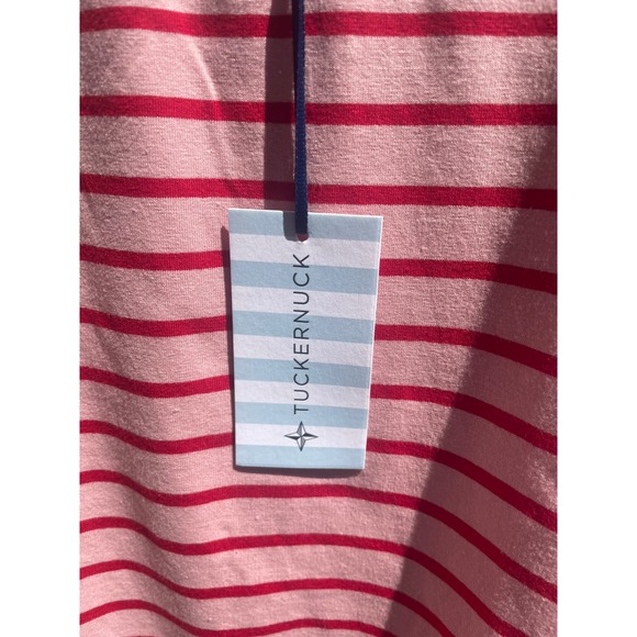 NWT TUCKERNUCK Red and pink Hindley top with‎ appliqué - Picture 4 of 8